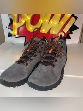 Merrell Grey Barefoot Waterproof Athletic Shoes Boots Mens 13 Used No Box